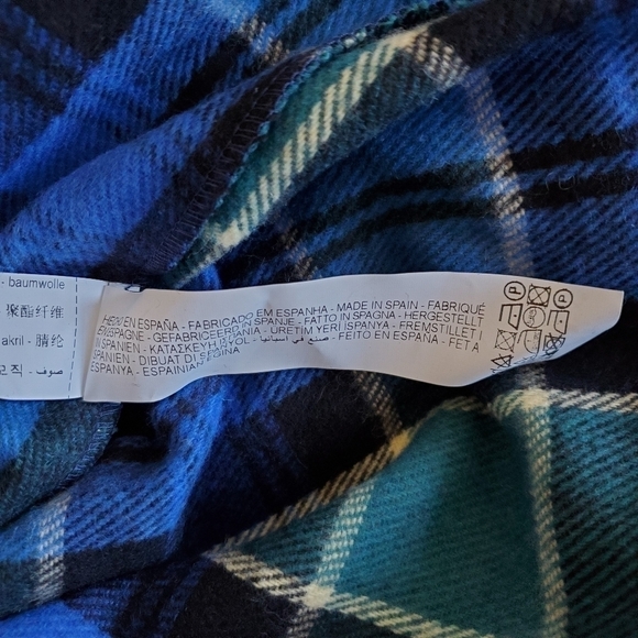 NWT Zara Oversized Plaid Overshirt Shacket Size XS - Picture 16 of 16